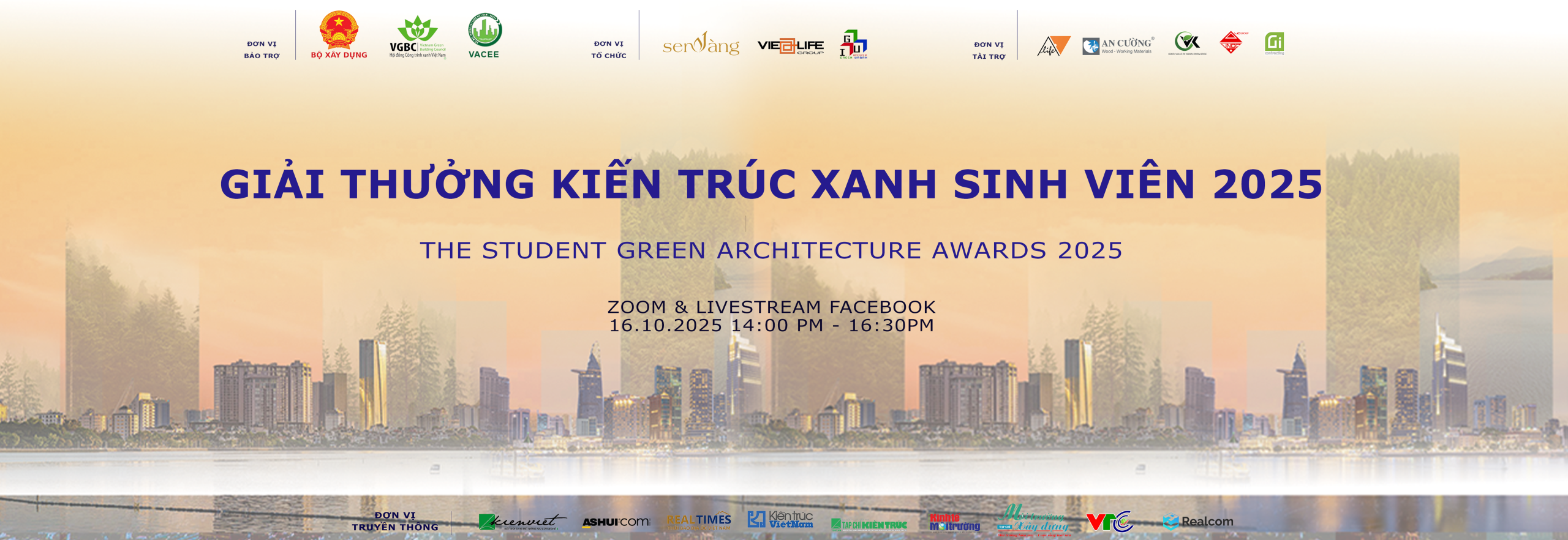 Lễ trao giải Kiến trúc Xanh Sinh viên 2025
