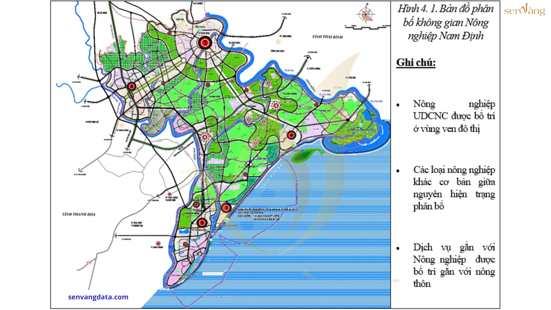 Tóm tắt Báo cáo quy hoạch tỉnh Nam Định giai đoạn 2021-2030, tầm nhìn đến năm 2050