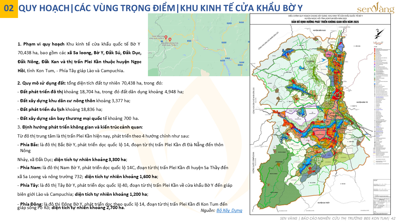 Tóm tắt quy hoạch Tỉnh Kon Tum thời kỳ 2021-2030, tầm nhìn đến năm 2050