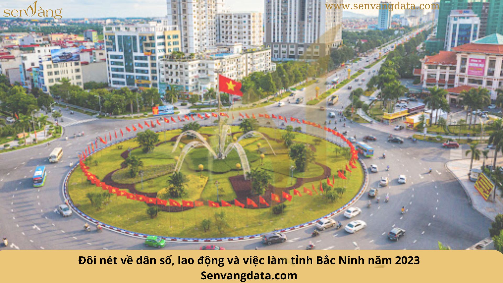 Đôi nét về dân số, lao động và việc làm tỉnh Bắc Ninh năm 2023. Nguồn: Sen Vàng tổng hợp.