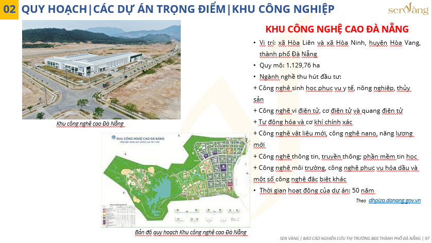 Tóm tắt quy hoạch khu công nghiệp - cụm công nghiệp TP Đà Nẵng giai đoạn 2021-2030, tầm nhìn đến 2050