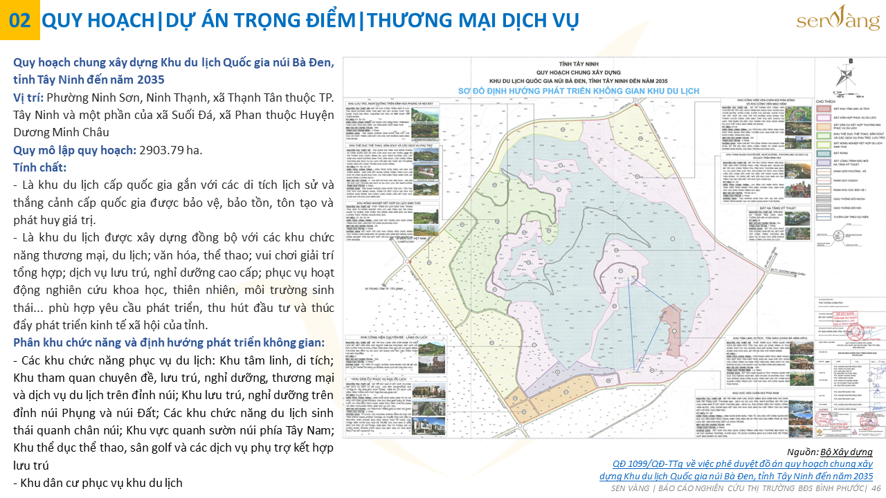 Tóm tắt quy hoạch Tỉnh Tây Ninh thời kỳ 2021-2030, tầm nhìn đến năm 2050