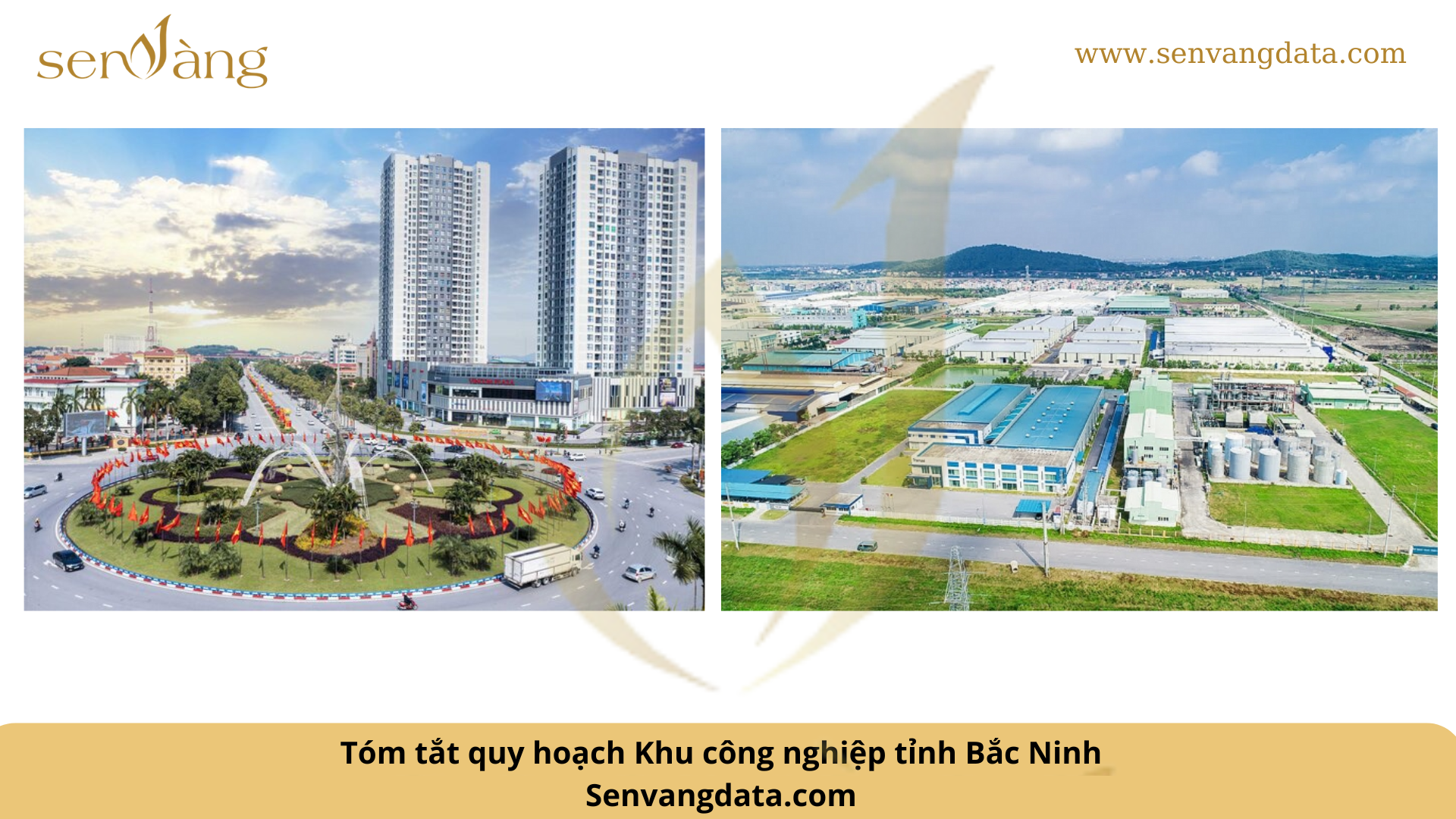 Tóm tắt quy hoạch Khu công nghiệp tỉnh Bắc  Ninh