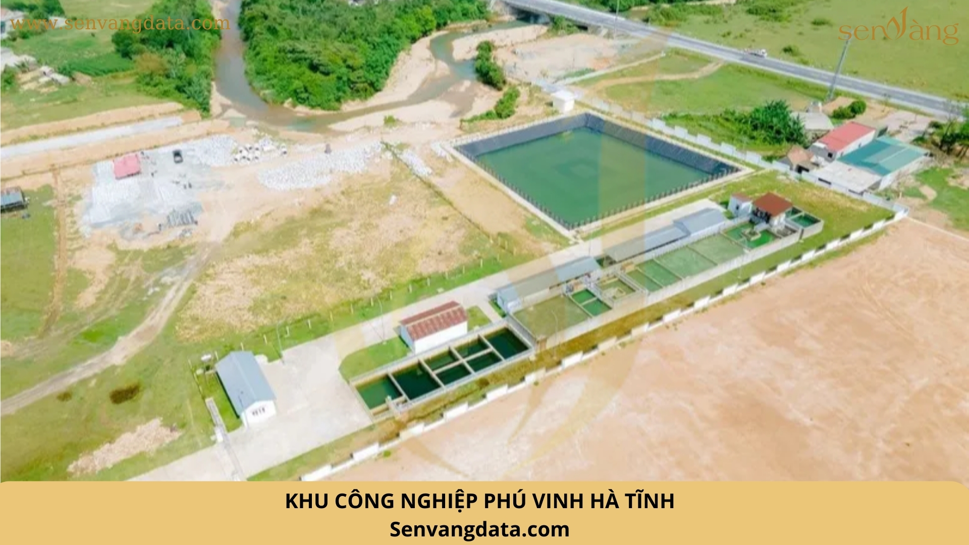 Khu công nghiệp Phú Vinh, Hà Tĩnh - điểm đến hấp dẫn nhà đầu tư. Nguồn: Sen Vàng tổng hợp