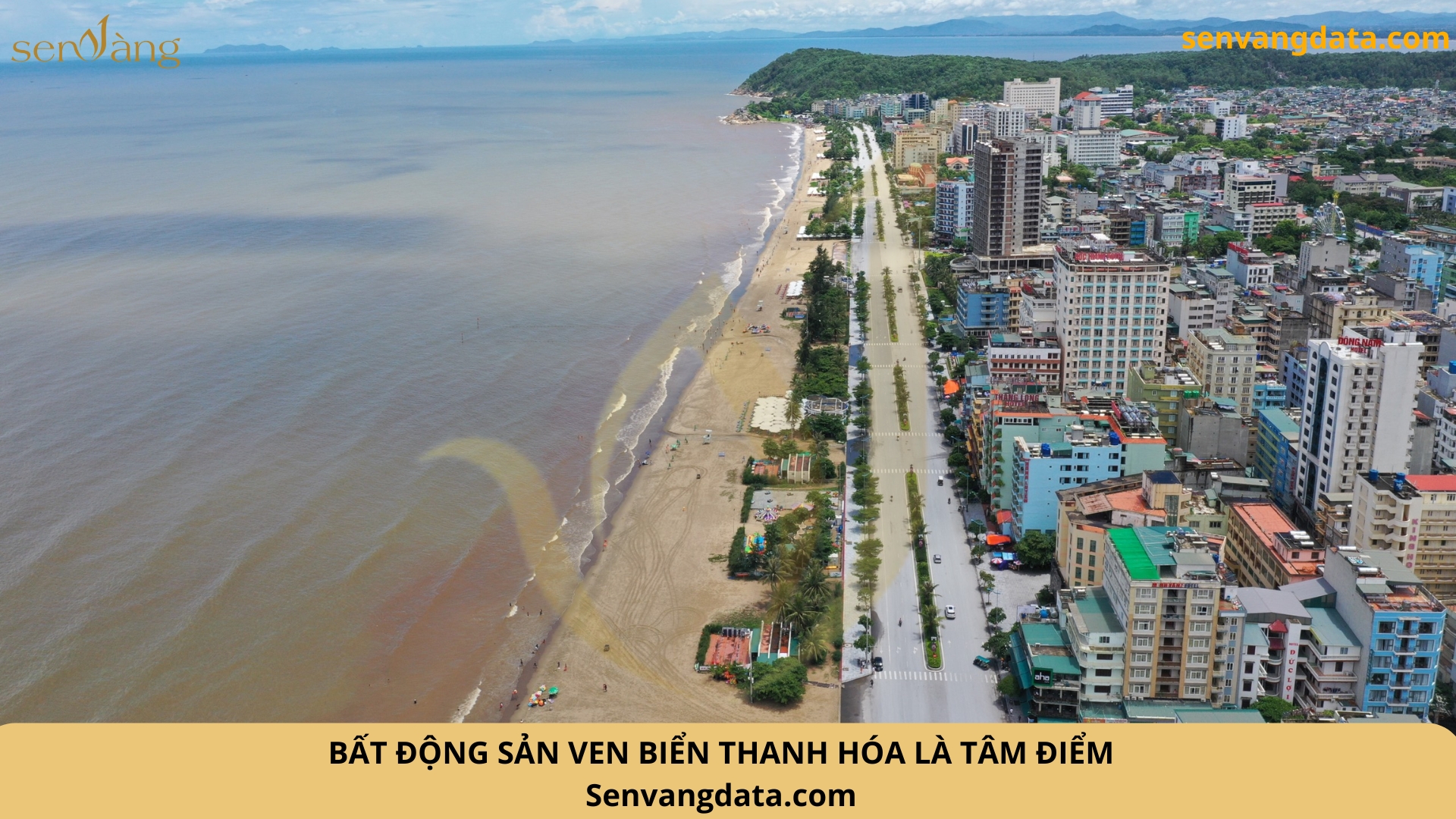 Bất động sản ven biển Thanh Hóa tiếp tục là tâm điểm. Nguồn: Sen Vàng tổng hợp