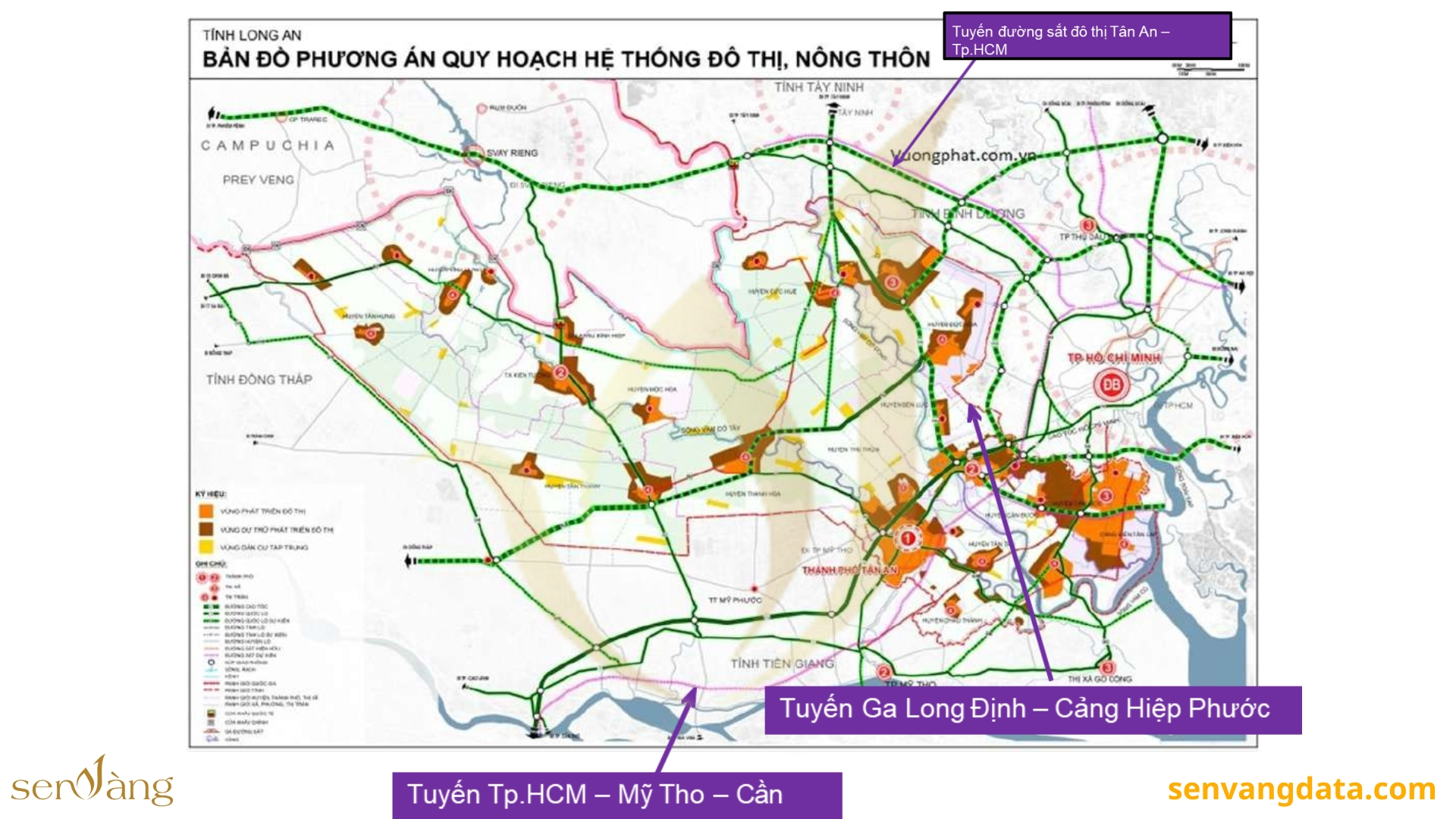 Quy hoạch phát triển khu công nghiệp - cụm công nghiệp Long An giai đoạn 2021-2030, tầm nhìn đến 2050