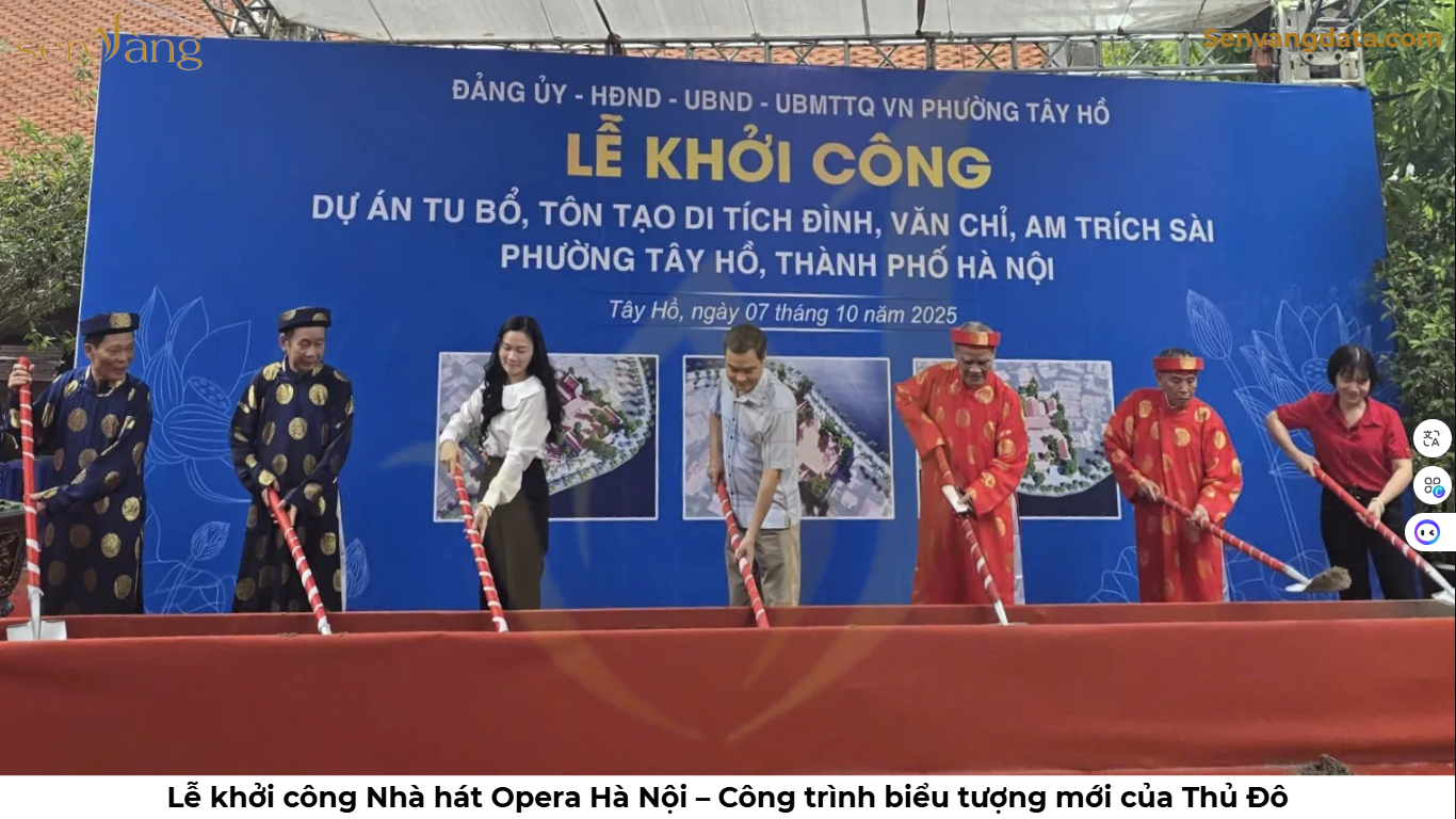 Tổng hợp những thông tin nổi bật của Thị trường Bất động sản Tây Hồ tháng 10/2025