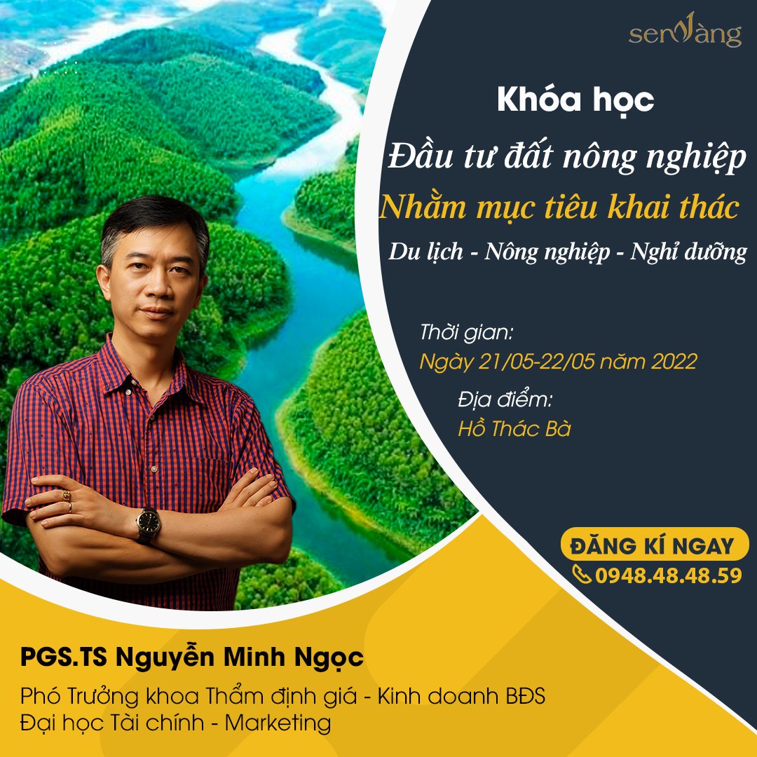 Làm thế nào để dẫn đầu xu hướng đầu tư, tăng giá BĐS nông nghiệp lên hàng trăm lần với số vốn nhỏ?