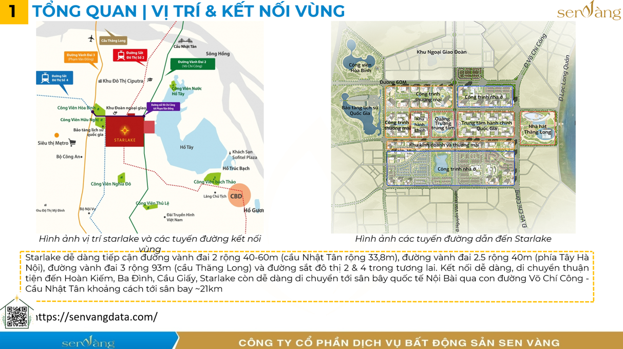Starlake Tây Hồ Tây: Khu đô thị xanh – trung tâm hành chính mới của Thủ đô